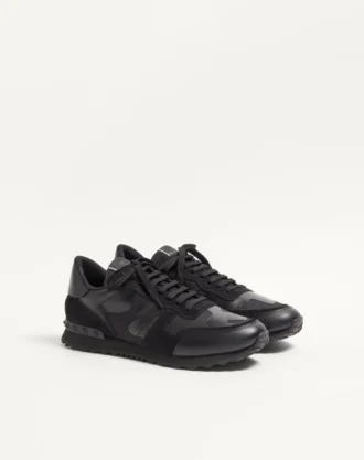 Baskets Rockrunner Camouflage Noir