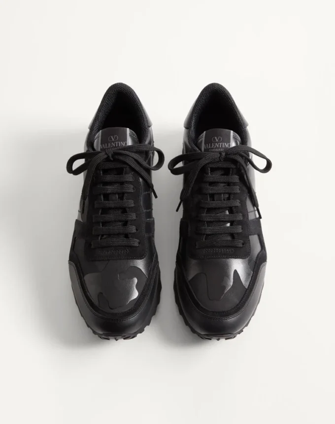 Baskets Rockrunner Camouflage Noir