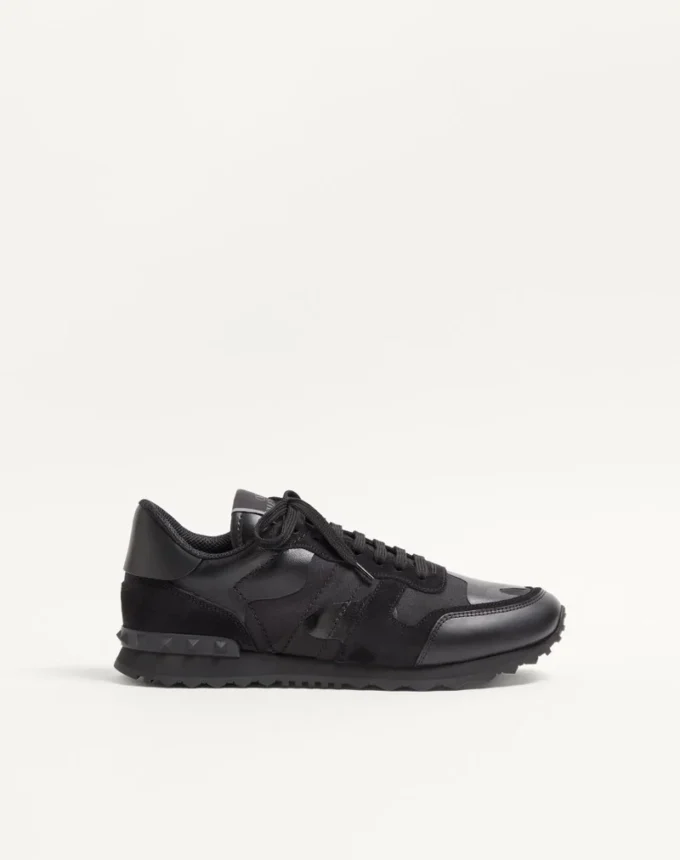 Baskets Rockrunner Camouflage Noir