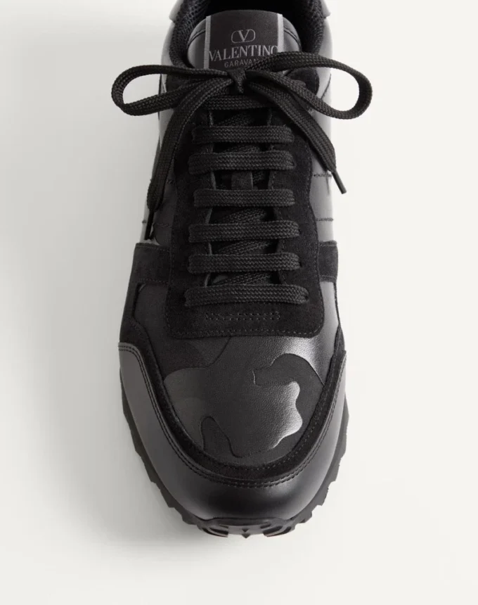 Baskets Rockrunner Camouflage Noir