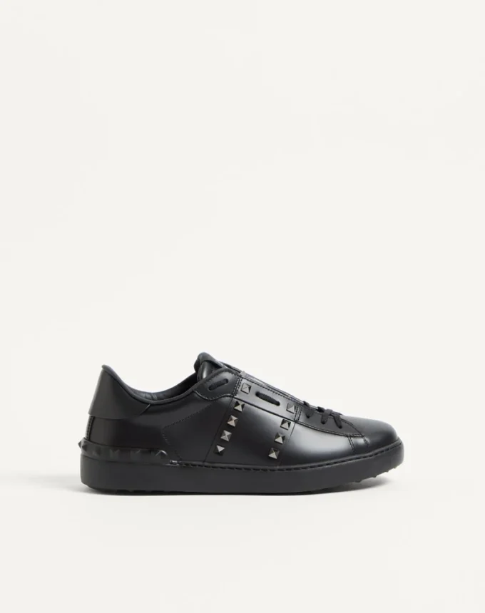 Baskets Rockstud Untitled en cuir de veau Baskets Rockstud Untitled en cuir de veau