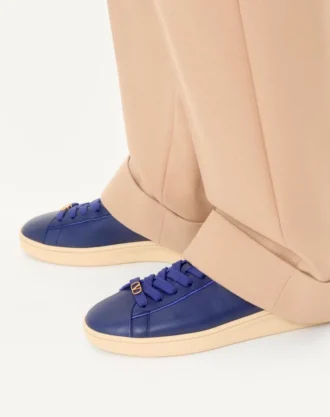Baskets Royco en cuir de veau nappa