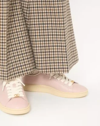 Baskets Royco en cuir de veau nappa