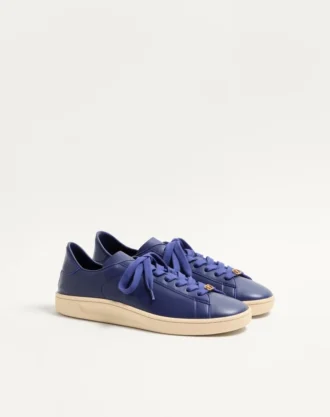 Baskets Royco en cuir de veau nappa