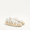 Baskets Royco en cuir de veau nappa avec motif Petit Charles Baskets Royco en cuir de veau nappa avec motif Petit Charles