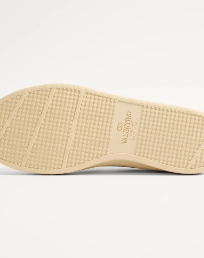 Baskets Royco en cuir de veau nappa avec motif Petit Charles Baskets Royco en cuir de veau nappa avec motif Petit Charles
