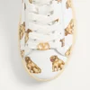 Baskets Royco en cuir de veau nappa avec motif Petit Charles Baskets Royco en cuir de veau nappa avec motif Petit Charles