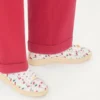 Baskets Royco en cuir nappa avec motif Cherryfic Baskets Royco en cuir nappa avec motif Cherryfic