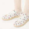 Baskets Royco en cuir nappa avec motif Cherryfic Baskets Royco en cuir nappa avec motif Cherryfic