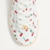 Baskets Royco en cuir nappa avec motif Cherryfic Baskets Royco en cuir nappa avec motif Cherryfic