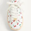 Baskets Royco en cuir nappa avec motif Cherryfic Baskets Royco en cuir nappa avec motif Cherryfic