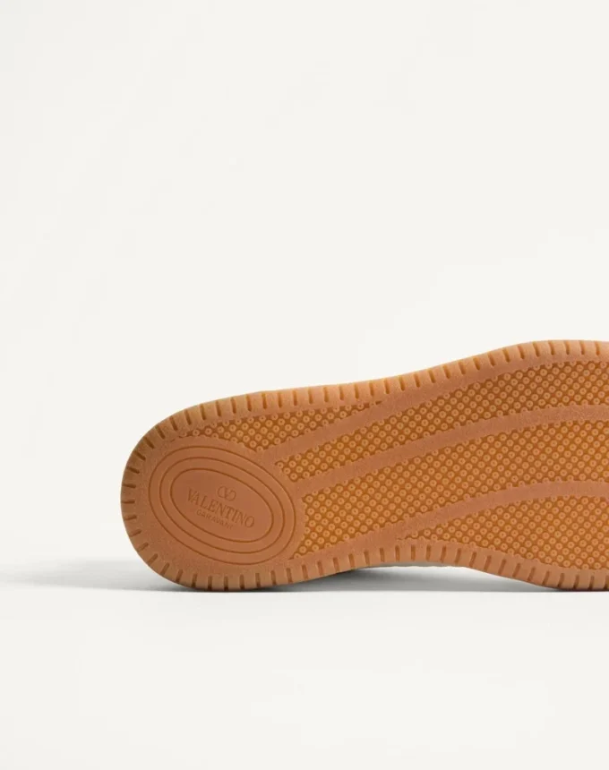 Baskets Sparry en cuir refendu et nappa Baskets Sparry en cuir refendu et nappa