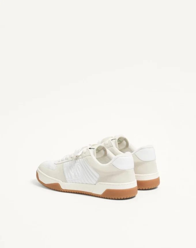 Baskets Sparry en cuir refendu et nappa Baskets Sparry en cuir refendu et nappa