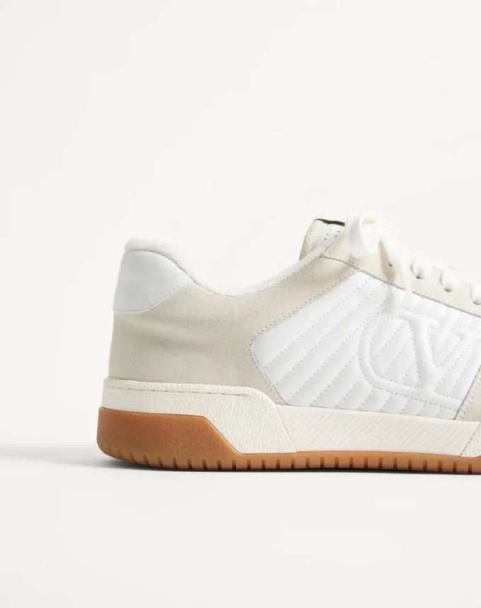 Baskets Sparry en cuir refendu et nappa Baskets Sparry en cuir refendu et nappa