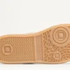 Baskets Upvillage en cuir de veau laminé avec bande en cuir de veau nappa