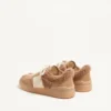 Baskets Upvillage en laine et cuir croûte