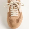 Baskets Upvillage en laine et cuir croûte