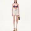 Bikini en lycra avec imprimé Cherryfic