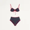 Bikini en lycra avec imprimé Cherryfic