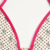 Bikini en lycra imprimé Gelatini à pois