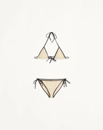 Bikini en lycra jacquard Toute La V