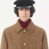 Blouson bomber en laine Valentino à motif pied-de-poule Blouson bomber en laine Valentino à motif pied-de-poule
