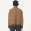 Blouson bomber en laine Valentino à motif pied-de-poule Blouson bomber en laine Valentino à motif pied-de-poule