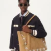Bomber en tweed de coton Bomber en tweed de coton