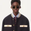 Bomber en tweed de coton Bomber en tweed de coton