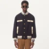 Bomber en tweed de coton Bomber en tweed de coton