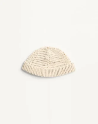 Bonnet en coton tricoté Vlogo Signature