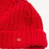 BONNET EN COTON TRICOTÉ VLOGO SIGNATURE