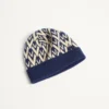 Bonnet en laine tricotée signature Toute La V