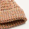 Bonnet tricoté Vlogo Signature en lin et coton