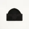 Bonnet VLogo Signature en cachemire et dentelle