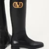 Bottes en cuir de chevreau Vlogo Signature 20 mm Bottes en cuir de chevreau Vlogo Signature 20 mm