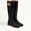 Bottes en cuir de chevreau Vlogo Signature 20 mm Bottes en cuir de chevreau Vlogo Signature 20 mm