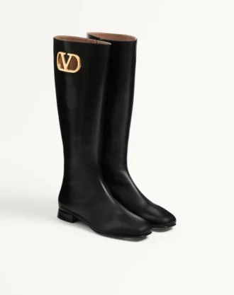 Bottes en cuir de chevreau Vlogo Signature 20 mm