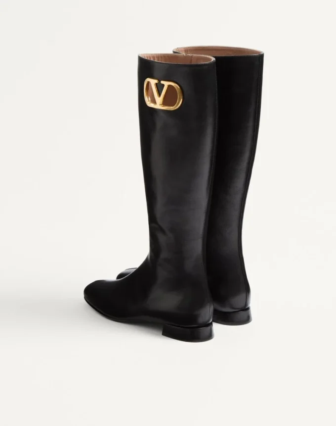 Bottes en cuir de chevreau Vlogo Signature 20 mm Bottes en cuir de chevreau Vlogo Signature 20 mm