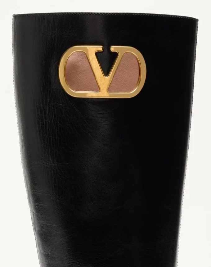 Bottes en cuir de chevreau Vlogo Signature 20 mm Bottes en cuir de chevreau Vlogo Signature 20 mm