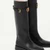 Bottes en cuir de veau Vlogo Signature 30 mm Bottes en cuir de veau Vlogo Signature 30 mm