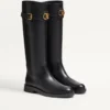 Bottes en cuir de veau Vlogo Signature 30 mm Bottes en cuir de veau Vlogo Signature 30 mm