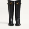 Bottes en cuir de veau Vlogo Signature 30 mm Bottes en cuir de veau Vlogo Signature 30 mm