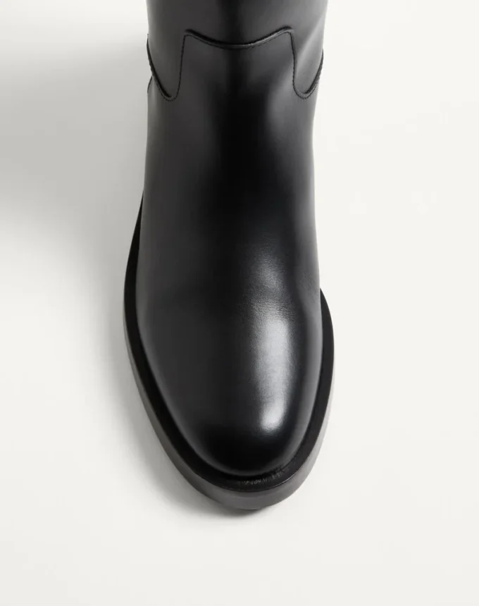 Bottes en cuir de veau Vlogo Signature 30 mm Bottes en cuir de veau Vlogo Signature 30 mm