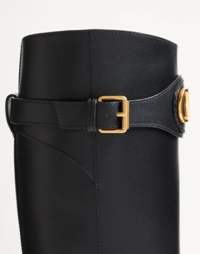Bottes en cuir de veau Vlogo Signature 30 mm Bottes en cuir de veau Vlogo Signature 30 mm