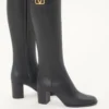 Bottes en cuir de veau Vlogo Signature 70 mm Bottes en cuir de veau Vlogo Signature 70 mm
