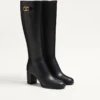 Bottes en cuir de veau Vlogo Signature 70 mm Bottes en cuir de veau Vlogo Signature 70 mm