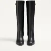 Bottes en cuir de veau Vlogo Signature 70 mm Bottes en cuir de veau Vlogo Signature 70 mm