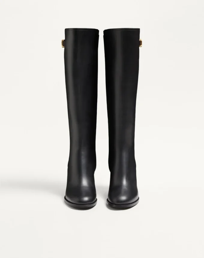 Bottes en cuir de veau Vlogo Signature 70 mm Bottes en cuir de veau Vlogo Signature 70 mm