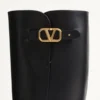 Bottes en cuir de veau Vlogo Signature 70 mm Bottes en cuir de veau Vlogo Signature 70 mm